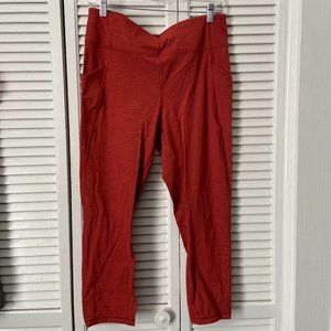 Pace Rival Crop - Size 12 - Stride Emboss Cayenne
